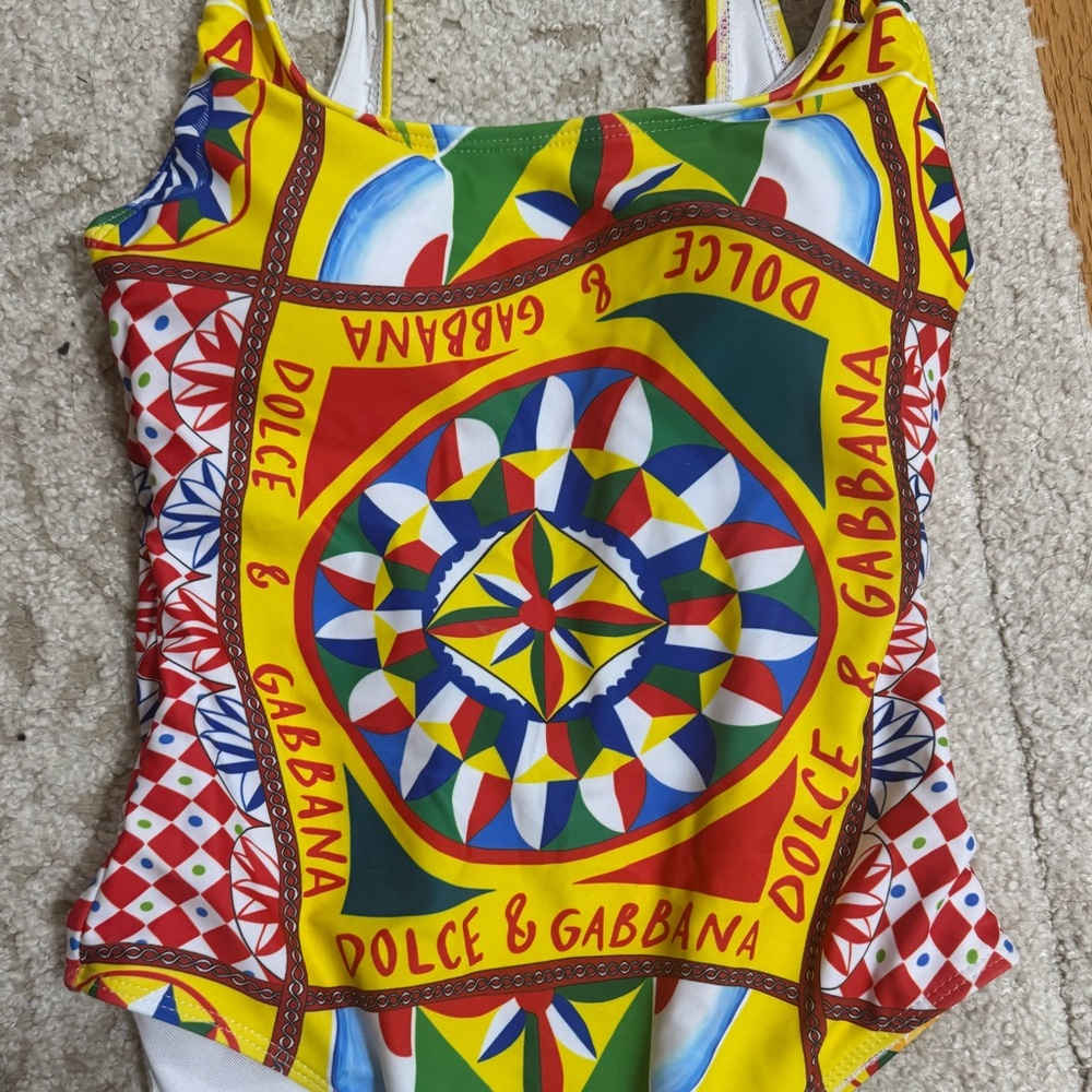 D&G one piece swim suit